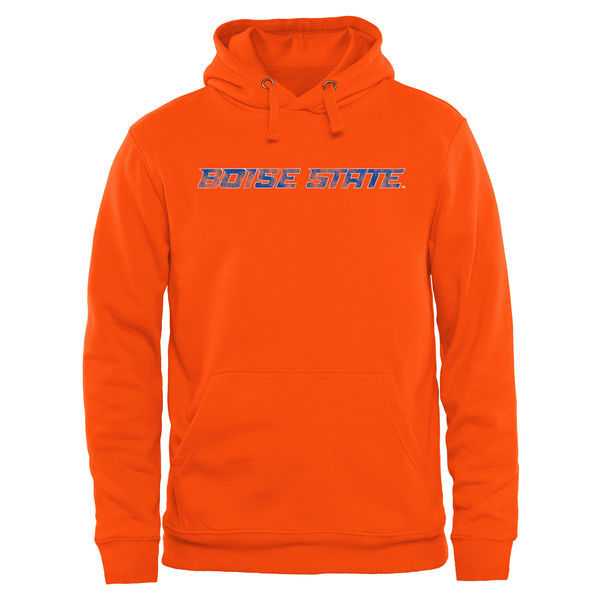 Men's Boise State Broncos Classic Wordmark Pullover Hoodie - Orange,We sell and wholesale Men's Boise State Broncos Classic Wordmark Pullover Hoodie - Orange on line form chian!
